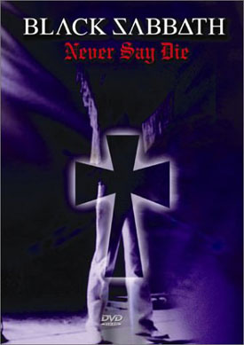 DVD Black Sabbath - Never Say Die