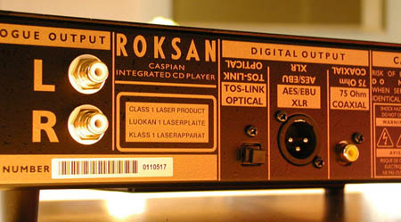 Roksan Caspian M series-1 CD speler (c) Xingo (c)